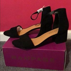 Size 9 Rampage heels (never before worn)